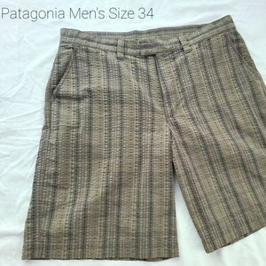 Men's Patagonia Brown Plaid Shorts